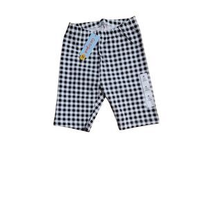 Cat & Jack Girls Black & White Biker Shorts Size 8